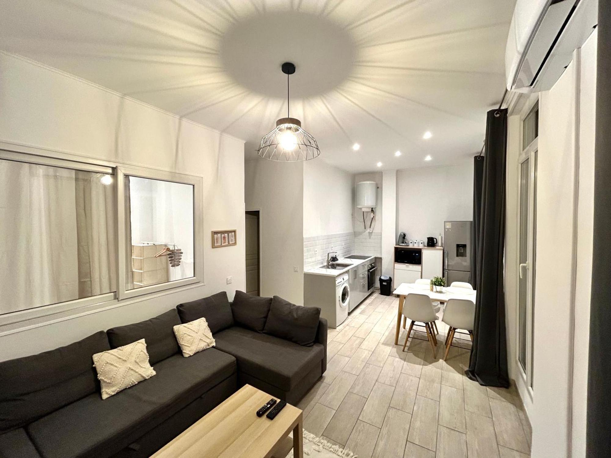 Lumineux 2 Pieces - Centre-Ville Climatise - Netflix Prime Canal - Bien Place Marseilles Exterior foto